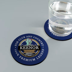 Cardiff Keenor - Football Coaster - Square Or Circle