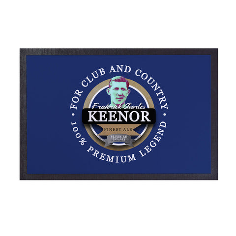 Cardiff Keenor  - Football Legends - Door Mat -60cm X 40cm