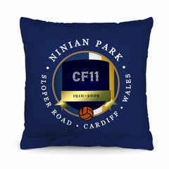 Cardiff Ninian Park - Football Legends - Cushion 10inch