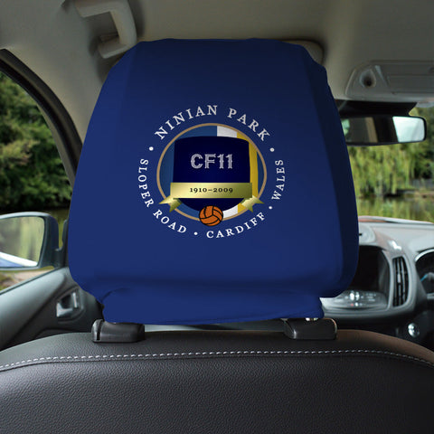 Cardiff Ninian Park - Football Legends - Headrest Cover