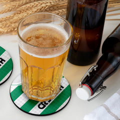 Celtic 1988 Home Shirt - Personalised Drink Coaster - Square Or Circle