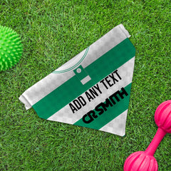 Celtic 1988 Home Shirt - Personalised Pet Bandana - 4 Sizes