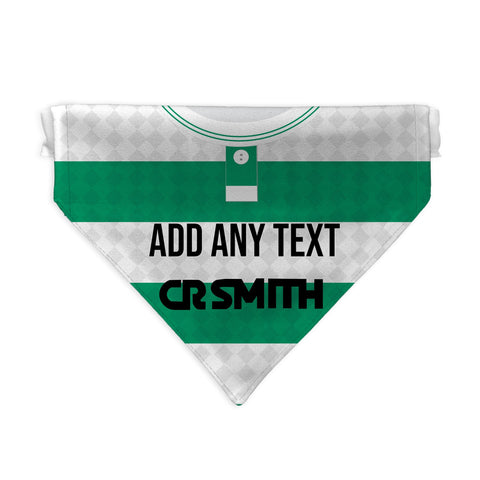 Celtic 1988 Home Shirt - Personalised Pet Bandana - 4 Sizes