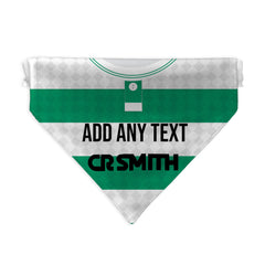 Celtic 1988 Home Shirt - Personalised Pet Bandana - 4 Sizes