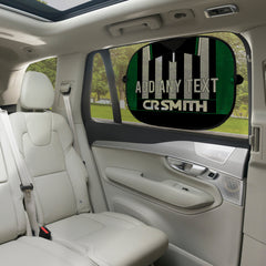 Celtic 1994 Away Shirt - Personalised Retro Football Car Sun Shade - Set of 2