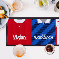 The Addicks Retro Football Shirts - Bar Runner
