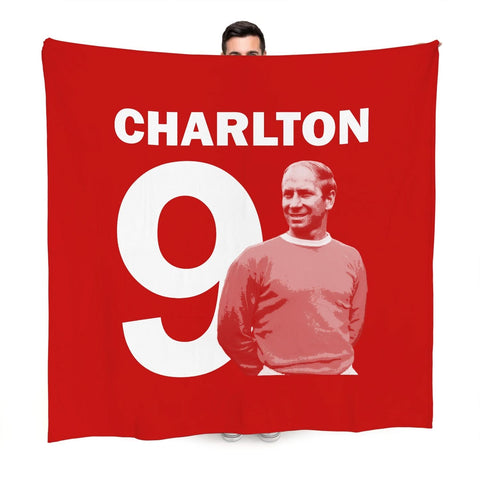 Manchester Red - Charlton 9 - Fleece 150cm X 150cm