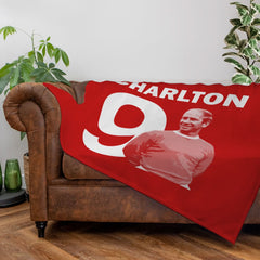 Manchester Red - Charlton 9 - Fleece 150cm X 150cm