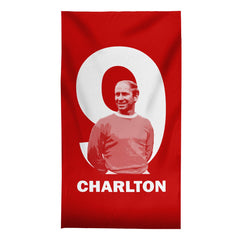 Manchester Red - Charlton 9 - Beach Towel - 150cm x 75cm