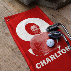 Manchester Red - Charlton 9 - Golf Towel