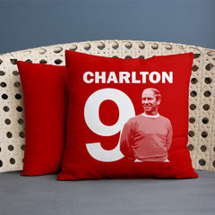 Manchester Red - Charlton 9 - Cushion - Two Sizes