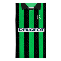 Coventry -1995 Away Shirt - Personalised Retro Beach Towel - 150cm x 75cm
