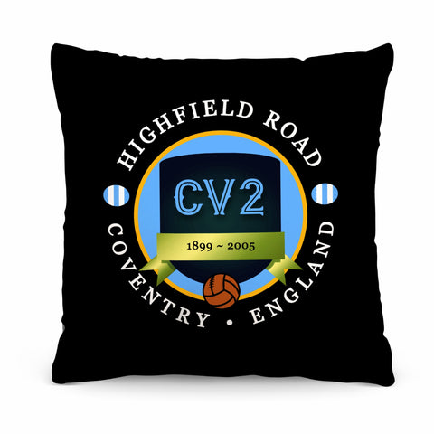 Coventry Highfield - Football Legends - Cushion 10inch