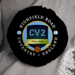 Coventry Highfield - Football Legends - Circle Cushion 14inch