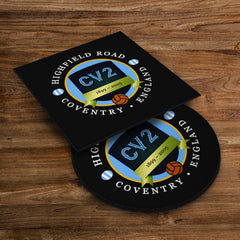 Coventry Highfield - Football Coaster - Square Or Circle