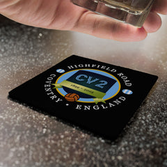 Coventry Highfield - Football Coaster - Square Or Circle