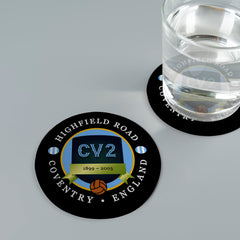 Coventry Highfield - Football Coaster - Square Or Circle