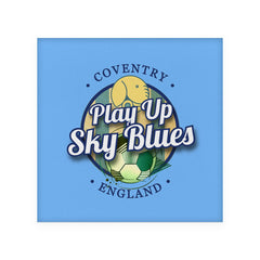 Coventry Play Up - Football Coaster - Square Or Circle