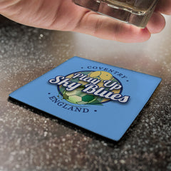 Coventry Play Up - Football Coaster - Square Or Circle