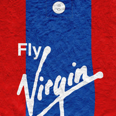 Crystal-Palace - 1991 Home Shirt - Personalised Retro Fleece Blanket