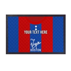 Crystal-Palace 1991 Home Shirt - Personalised Retro Door Mat - 60cm x 40cm