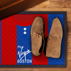 Crystal-Palace 1991 Home Shirt - Personalised Retro Door Mat - 60cm x 40cm