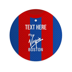 Crystal-Palace 1991 Home Shirt - Personalised Drink Coaster - Square Or Circle