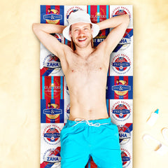 Crystal-Palace - Football Legends - Microfibre Beach Towel - 150cm x 75cm