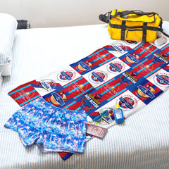 Crystal-Palace - Football Legends - Microfibre Beach Towel - 150cm x 75cm