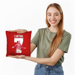 Manchester Red Cantona 7 - Cushion - Two Sizes