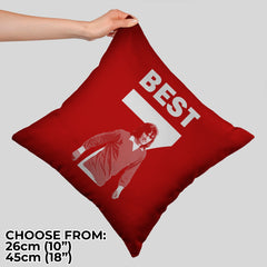Manchester Red Best 7 - Cushion - Two Sizes
