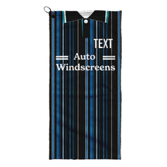 Derby 1993 Away Shirt - Retro Lightweight, Microfibre Golf Towel