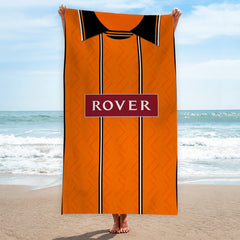 Dundee United 1994 Home Shirt - Personalised Lightweight, Microfibre Retro Beach Towel 