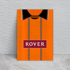 Dundee 1994 Home Shirt - A4 Personalised Metal Sign Plaque