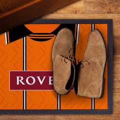 Dundee U 1994 Home  Shirt - Personalised Retro Door Mat - 60cm x 40cm