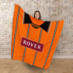 Dundee U Retro United - 1994 Home - Personalised Retro Fleece Blanket 150cm X 150cm
