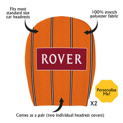 Dundee 1994 Home - Retro Football Shirt - Pack of 2 - Car Seat Headrest Covers