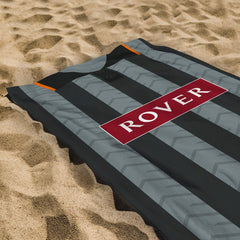 Dundee United 1995 Away Shirt - Personalised Lightweight, Microfibre Retro Beach Towel