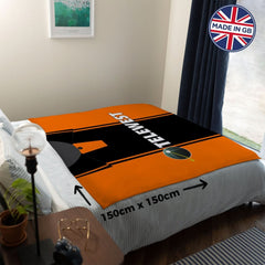 Dundee United - 2000 Home - Personalised Retro Fleece Blanket 150cm X 150cm