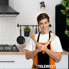 Dundee 2000 Home Apron Shirt - Personalised Retro Football Novelty Water-Resistant, Lazer Cut (no fraying) Light Weight Adults Apron