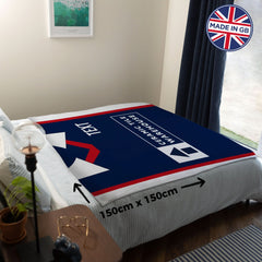 Dundee 1999 Home Shirt - Personalised Retro Fleece Blanket 150cm X 150cm