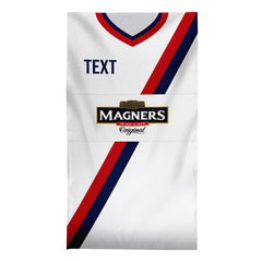 Dundee 2003 Away Shirt - Personalised Lightweight, Microfibre Retro Beach Towel - 150cm x 75cm