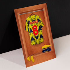 The Gooners Retro 92 Retro Dressing Room - A4 Metal Print Sign Plaque - Frame Options Available