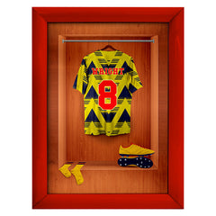 The Gooners Retro 92 Retro Dressing Room - A4 Metal Print Sign Plaque - Frame Options Available