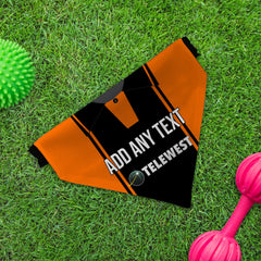 Dundee U 2000 Home Shirt - Personalised Pet Bandana - 4 Sizes