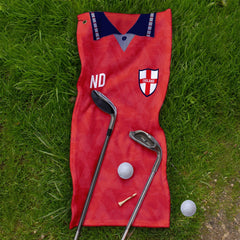 England - 1990 Away - Retro Golf Towel