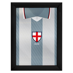 Personalised England - 1996 Away Shirt - A4 Metal Sign Plaque