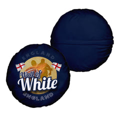 England Rugby League Wall of White  - Legend Collection - Circle Cushion 14inch