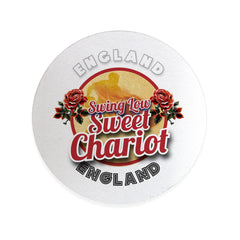 England Rugby Union Chariot - Coaster - Circle or Square