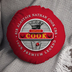 Essex Cricket Cook  - Legend Collection - Circle Cushion 14inch